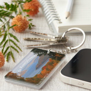 Llavero Visita el embalse de Kinzua de recuerdos panorámi