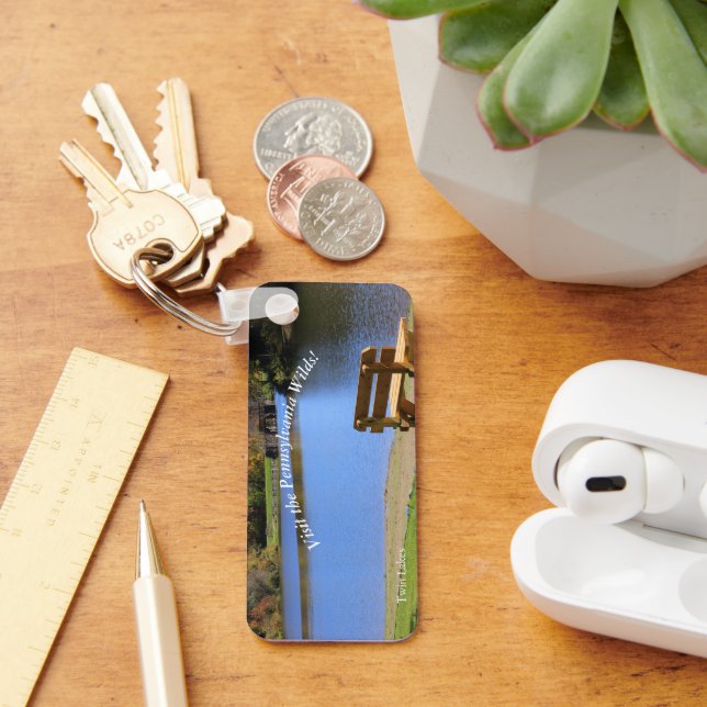 Llavero Visita la Piscina Wild Picturesque Souvenir Twin L (Escritorio )