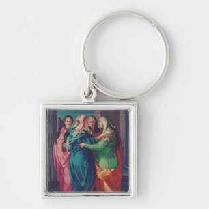 Llavero Visitación de la Virgen por Pontormo