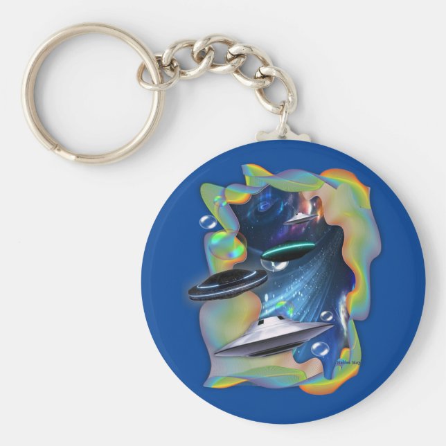 Llavero Visitantes del espacio (Frente)