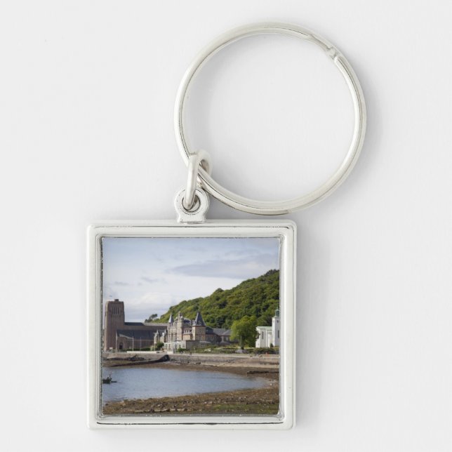 Llavero Vista costera con edificios históricos, Oban, (Frente)