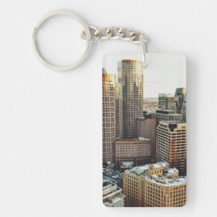 Llavero Vista de Boston