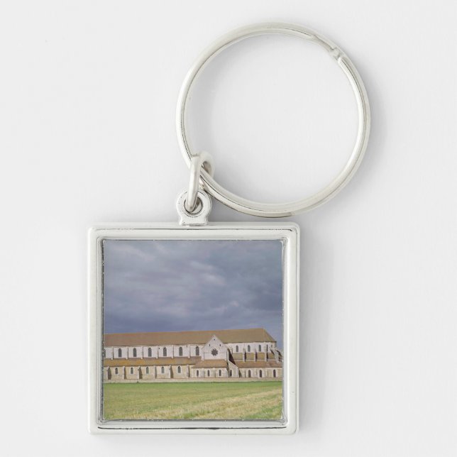 Llavero Vista de la abadía cisterciense, construida (Frente)