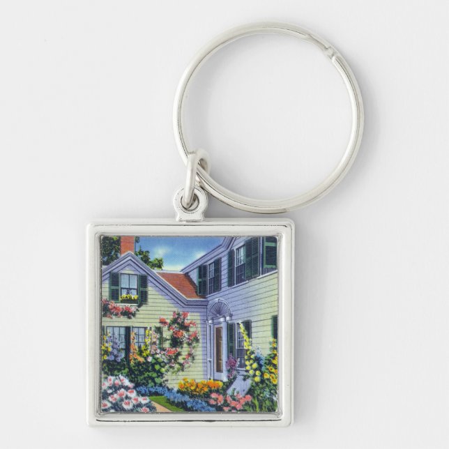 Llavero Vista de la residencia Emily Post (Frente)