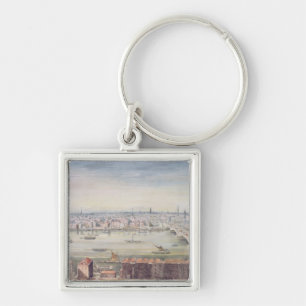 Llavero Vista de Londres de San Pablo al personalizado