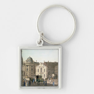 Llavero Vista de Michaelerplatz que muestra el Burgtheater