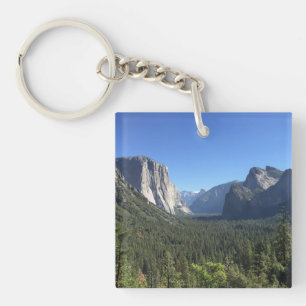 Llavero Vista de túnel Valle de Yosemite Azul Fotografía e