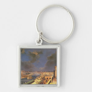 Llavero Vista de Viena, 1819 (aceite en lona)