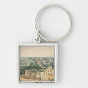 Llavero Vista de Washington, pub. por E. Sachse y Co.,