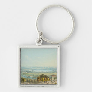 Llavero Vista de Zurich, c.1840 (w/c)