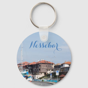 Llavero Vista del casco antiguo de Nesebur