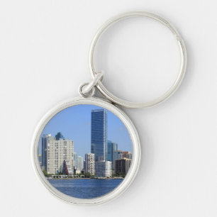Llavero Vista del horizonte de Miami