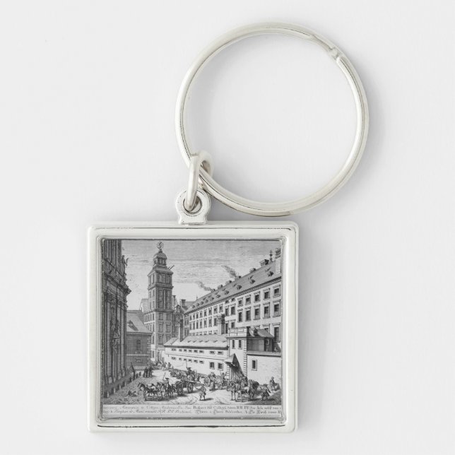 Llavero Vista del nuevo observatorio en la jesuita (Frente)