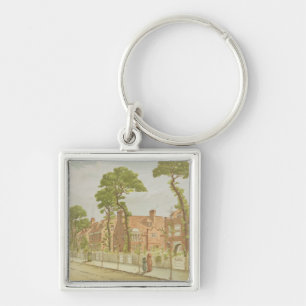Llavero Vista del parque de Bedford, 1882 (litho del