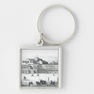 Llavero Vista del teatro magnífico, Varsovia