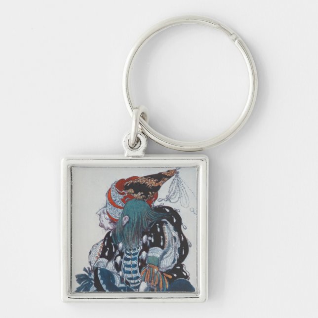 Llavero Vista el diseño para el Pageboy de la hada (Frente)