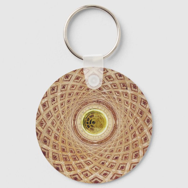 Llavero Vista interior de la cúpula en la capilla (Anverso)