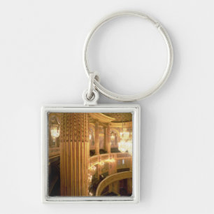 Llavero Vista interior del teatro de la ópera que mira