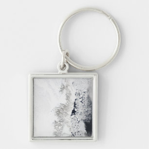 Llavero Vista por satélite de la costa del este de