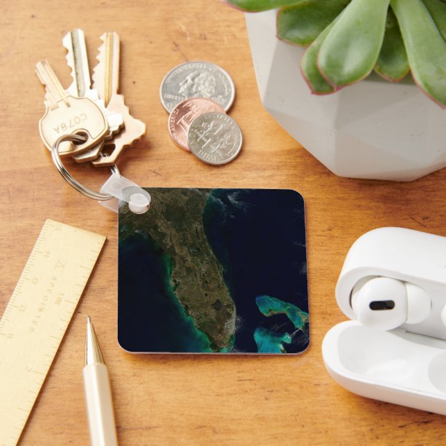 Llavero Vista Satelital De Florida. (Escritorio )