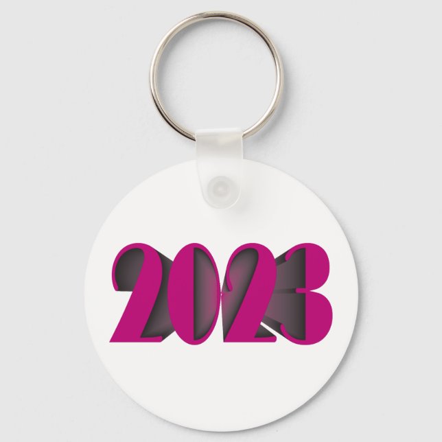 LLAVERO VIVA MAGENTA 2023 (Anverso)