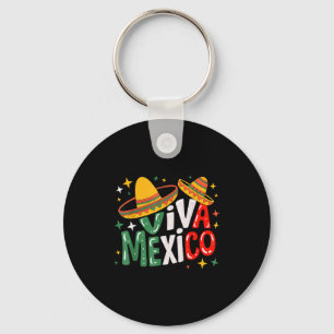 Llavero Viva México niñas niños pequeños bandera mexicana