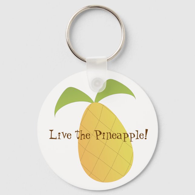 Llavero Vive la piña (Anverso)