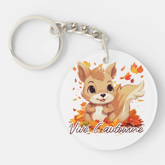 Llavero Vive l'automne (Frente)