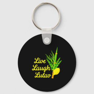 Llavero Vive Ríe Lulav Etrog Feliz Sukkot Judío Sukkah