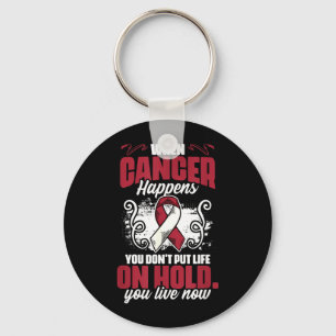 Llavero Vives - Conciencia sobre el cáncer de garganta, ca
