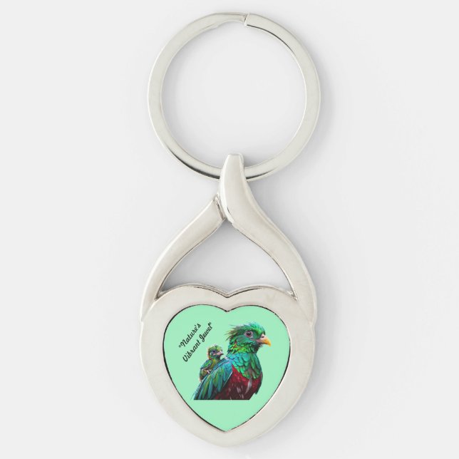 Llavero "Vivid Plume" (Anverso)