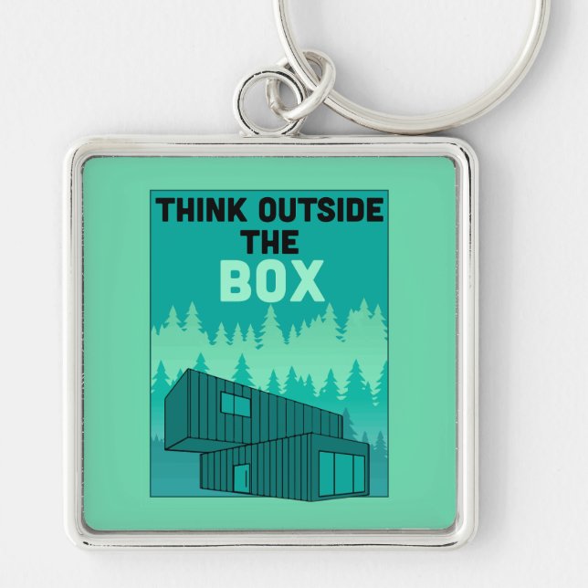 Llavero Vivienda de contenedor de envío (Frente)