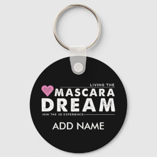 Llavero Viviendo el Keychain del sueño de Mascara