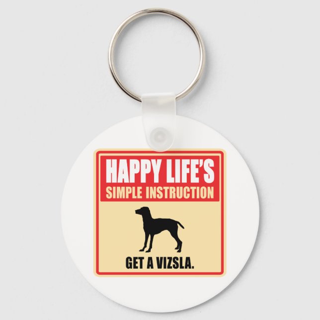 Llavero Vizsla (Anverso)