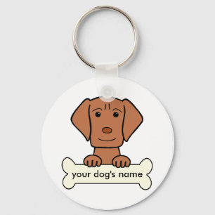 Llavero Vizsla personalizado