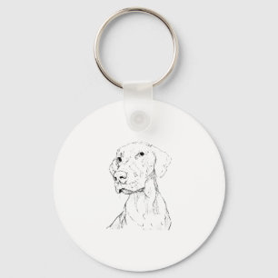 Llavero Vizsla – Regalo Minimalista de Llave para 
