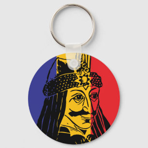 Llavero Vlad Tepes the Impaler - bandera tricolor
