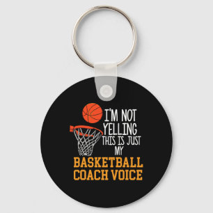 Llavero Voces del entrenador de baloncesto