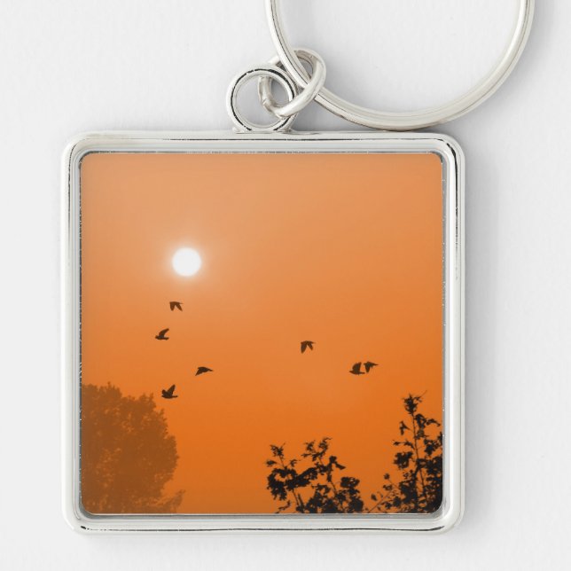 Llavero Volar al amanecer Keychain (Frente)