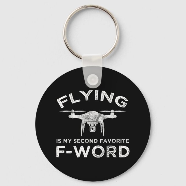 Llavero Volar es mi segunda palabra favorita (Anverso)