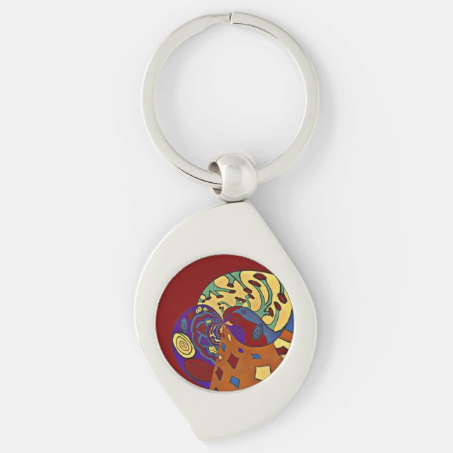 Llavero Volar hacia arriba (Anverso)