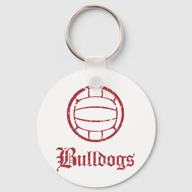 Llavero Voleibol bulldog (Anverso)