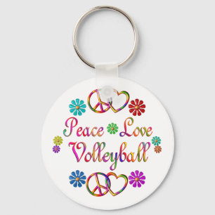 LLAVERO VOLEIBOL DE AMOR DE LA PAZ