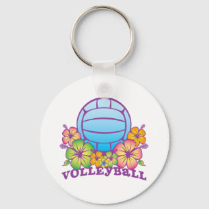 Llavero Voleibol de playa del flor