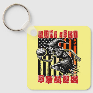 Llavero Voleibol espeluznante: Diseños de miedo de un torb