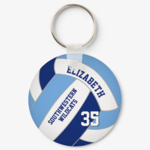 voleibol personalizado azul blanco