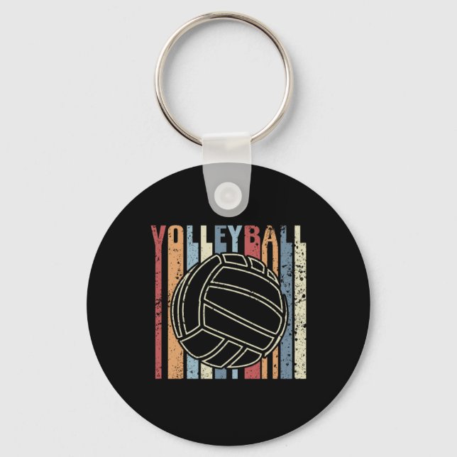 Llavero Voleibol retro vintage (Anverso)