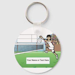 Llavero Voleibolista - Personalizado femenina