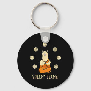 Llavero Volley Llama Lover Cute Voleibol Equipo Para Chica