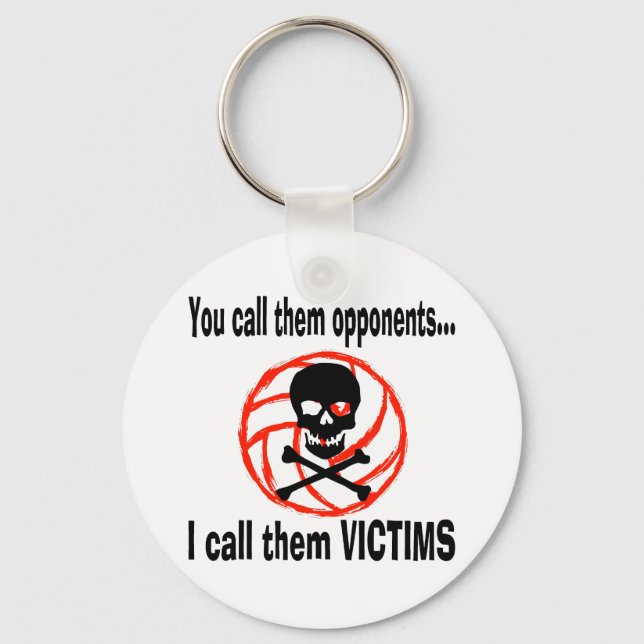 Llavero VolleyChick VolleyVictim (Anverso)